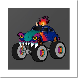 My Pet Monster Truck Posters and Art